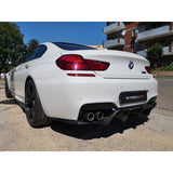 F12 F13 F06 M6 V style carbon rear diffuser