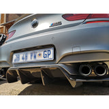 F12 F13 F06 M6 V style carbon rear diffuser