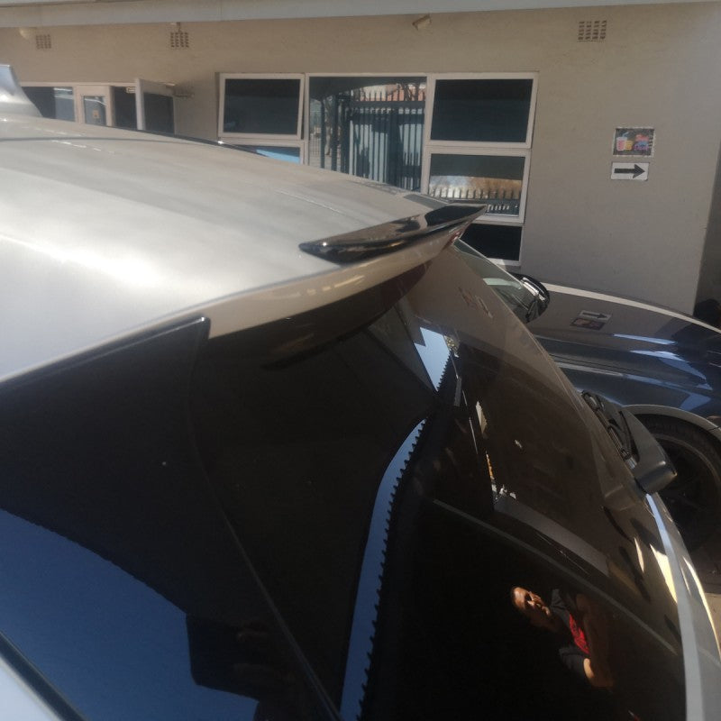 F15 X5 MP style gloss black roof spoiler