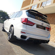 F15 X5 Black warrior style rear diffuser