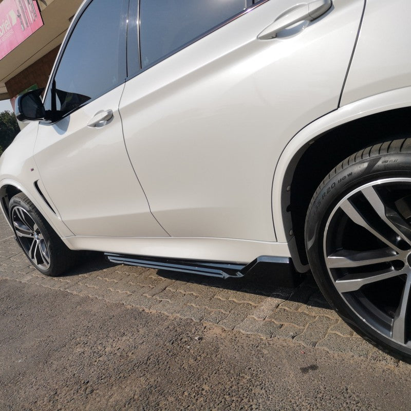 F15 X5 Black warrior style side skirts