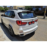 F15 X5 MP style carbon fiber boot spoiler