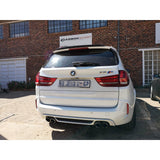 F15 X5 MP style carbon fiber boot spoiler