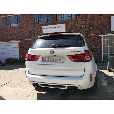 F15 X5 MP style carbon fiber boot spoiler