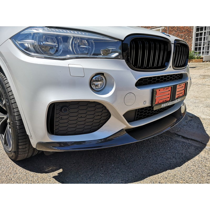 F15 X5 MP style carbon fiber front lip