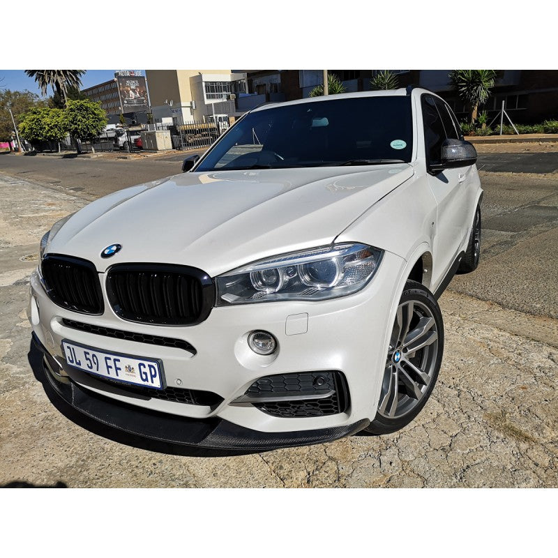 F15 X5 MP style carbon fiber front lip