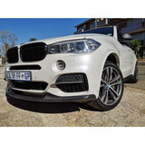 F15 X5 MP style carbon fiber front lip