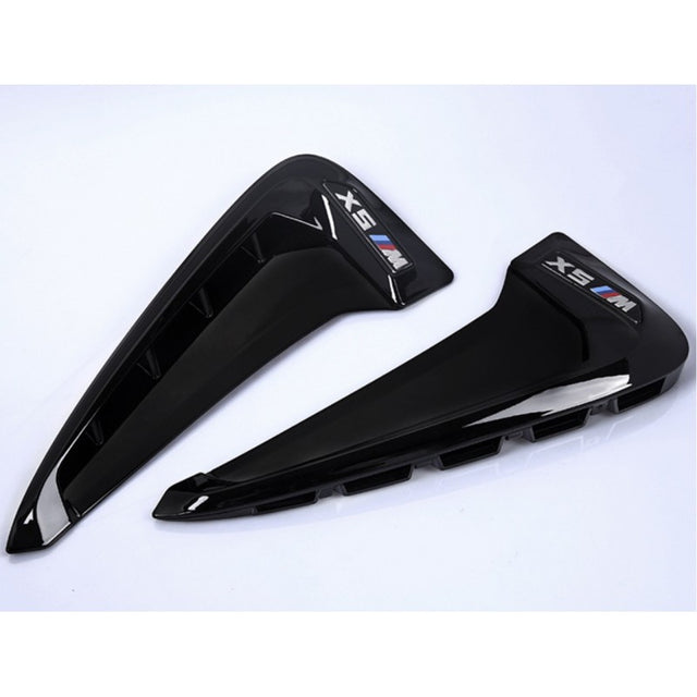 F15 X5M gloss black fender vent