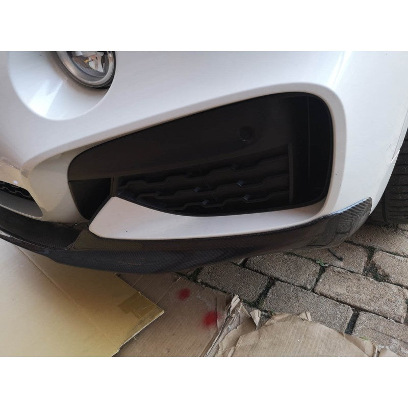 F16 X6 P style carbon fiber front lip