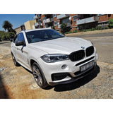 F16 X6 P style carbon fiber front lip