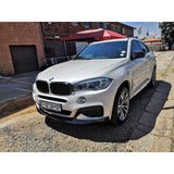 F16 X6 P style carbon fiber front lip