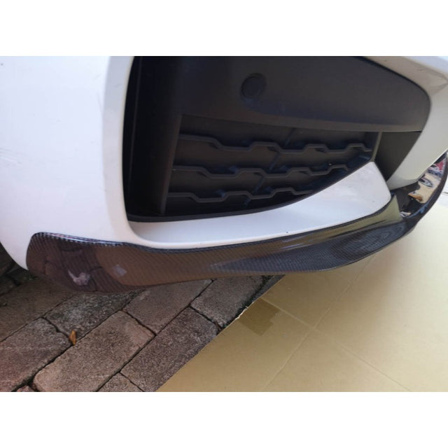 F16 X6 P style carbon fiber front lip