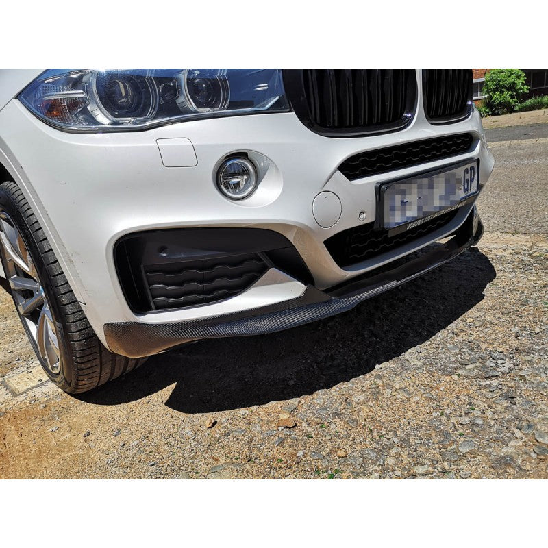 F16 X6 P style carbon fiber front lip