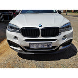 F16 X6 P style carbon fiber front lip