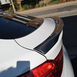 F16 X6 P style (OE) carbon fiber boot spoiler