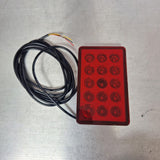 9.5 x 6cm F1 diffuser brakelight