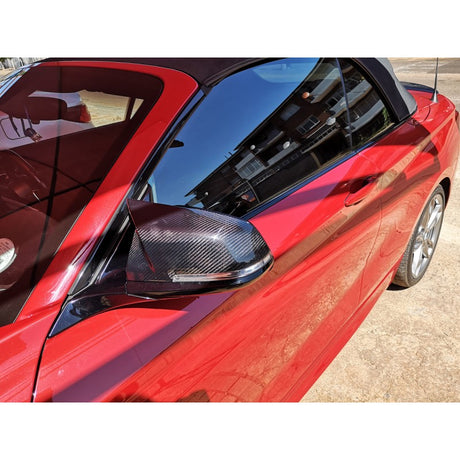 F20 F22 F30 F32 F87 M4 Style carbon fiber mirror cover