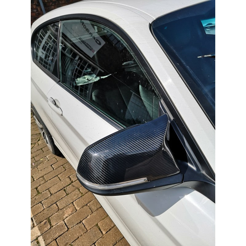 F20 F22 F30 F32 F87 M4 Style carbon fiber mirror cover