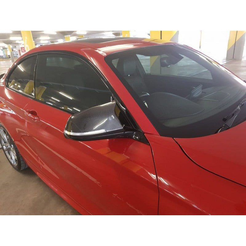 F20 F22 F30 F32 F87 M4 Style carbon fiber mirror cover