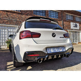 F20 LCI Mtech 16-18 MX style rear diffuser