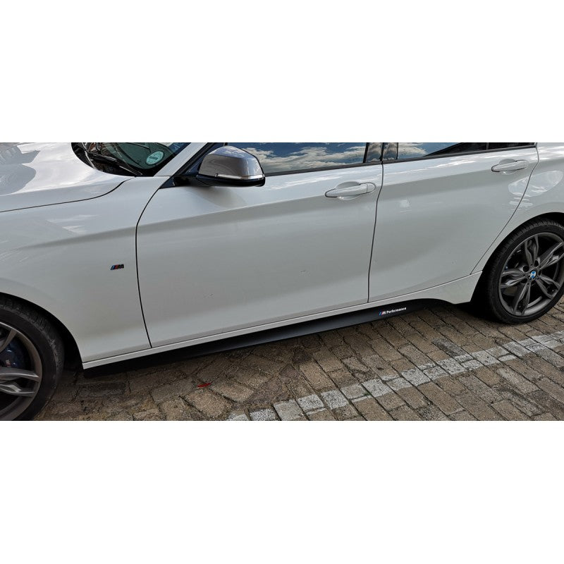 F20 MP style side skirt decal stickers
