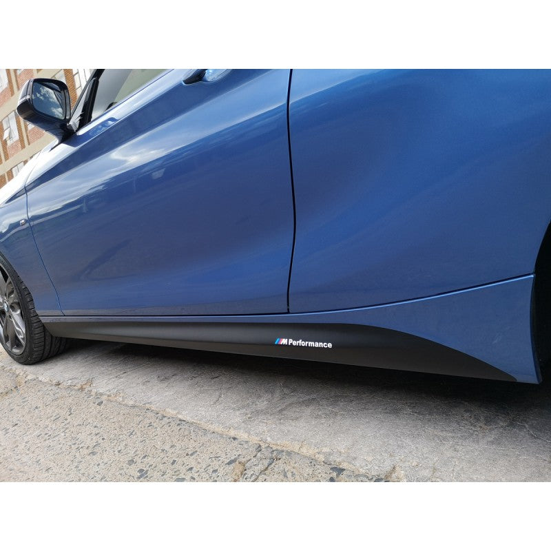 F20 MP style side skirt decal stickers