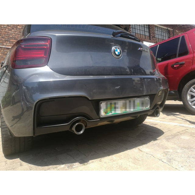 F20 Mtech 12-15 MP style matt black rear diffuser 0--0