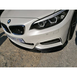 F22 Mtech 3D style carbon fiber front lip