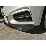 F22 Mtech 3D style carbon fiber front lip