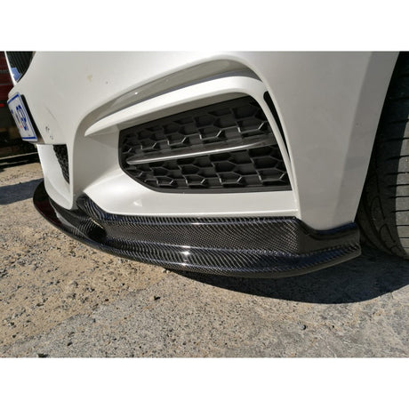 F22 Mtech 3D style carbon fiber front lip