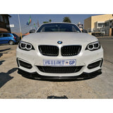 F22 Mtech 3D style carbon fiber front lip