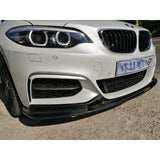 F22 Mtech 3D style carbon fiber front lip