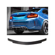F22 F87 EXO style carbon fiber boot spoiler