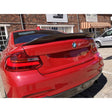 F22 F87 PSM-style carbon fiber boot spoiler
