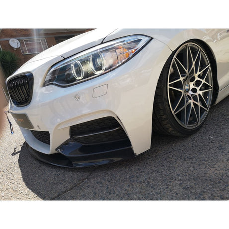 F22 Mtech MP style carbon fiber front lip