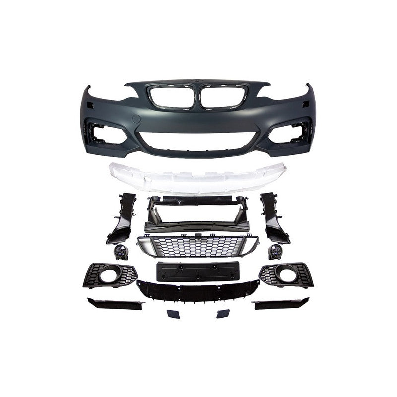 F22 Mtech front bumper w/fog hole