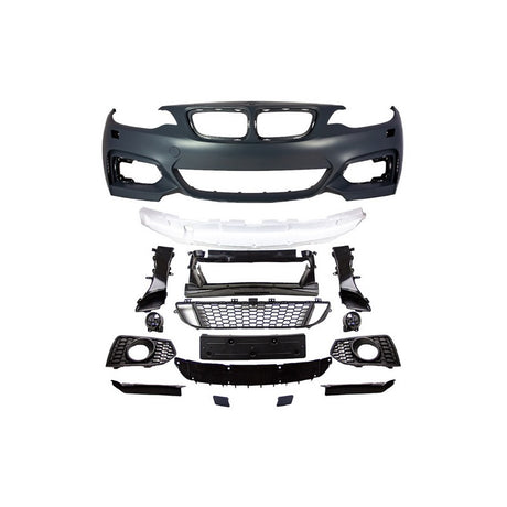 F22 Mtech front bumper w/fog hole