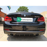 F22 Mtech MP style rear diffuser (good go - dual single exit)