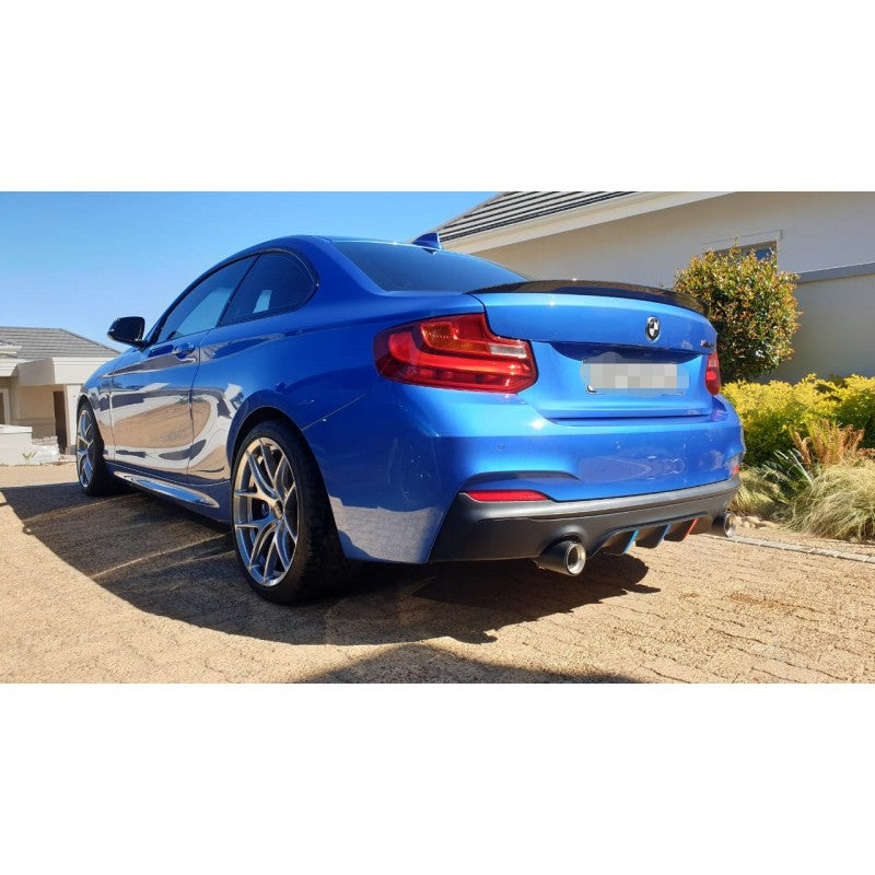 F22 Mtech MP style rear diffuser (good go - dual single exit)
