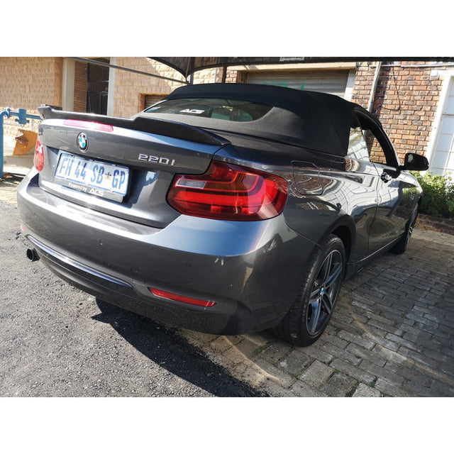 F23 Convertible CS-style carbon fiber boot spoiler