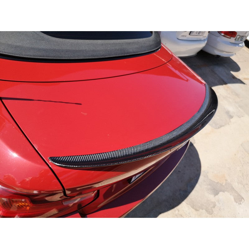 F26 convertible MP style carbon fiber boot spoiler