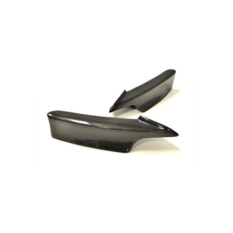F30 Mtech carbon fiber front splitters