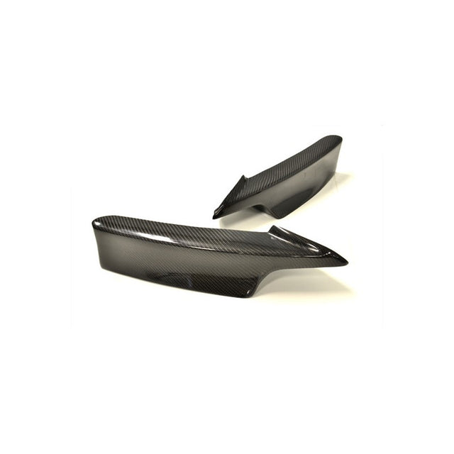 F30 Mtech carbon fiber front splitters