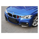 F30 Mtech carbon fiber front splitters