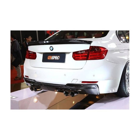 F30 exclusive A-spec style carbon fiber rear diffuser