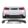 F30 Mtech F1 style 3pcs rear diffuser (00---)