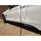 F30 F32 F80 F82 MP style side skirt extension