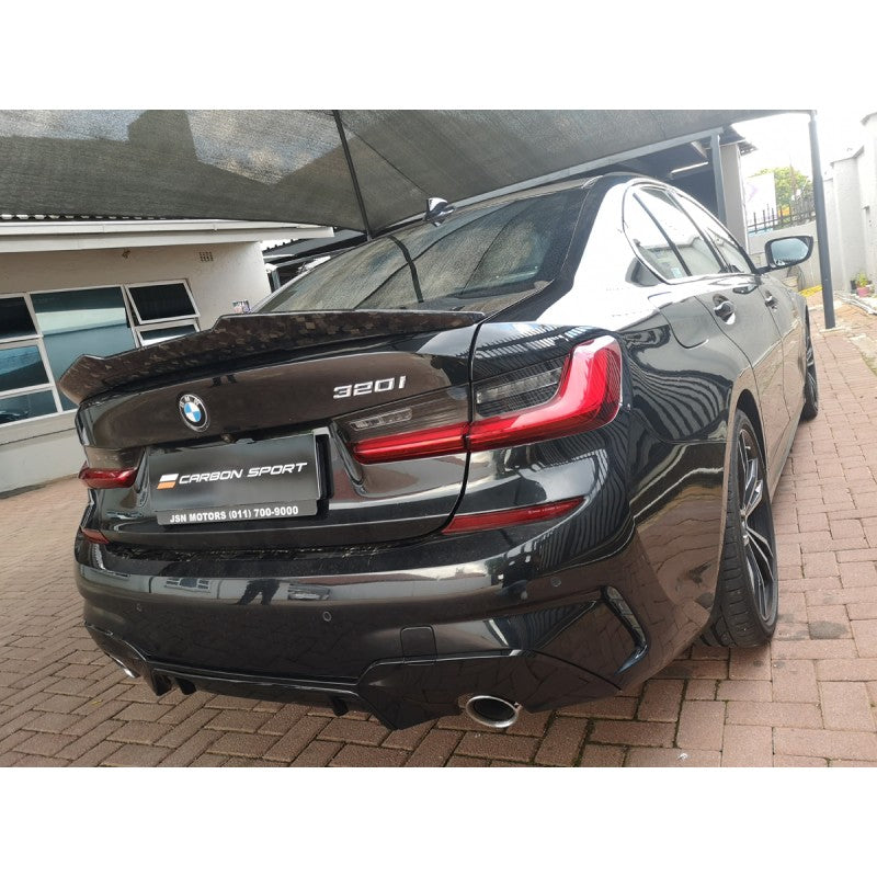 G20 PSM style forged carbon fiber boot spoiler