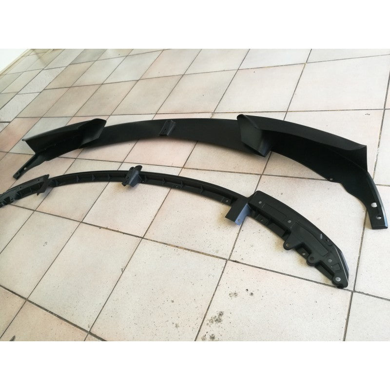 F30 Mtech MP style 1pcs matt black front lip (Goodgo)