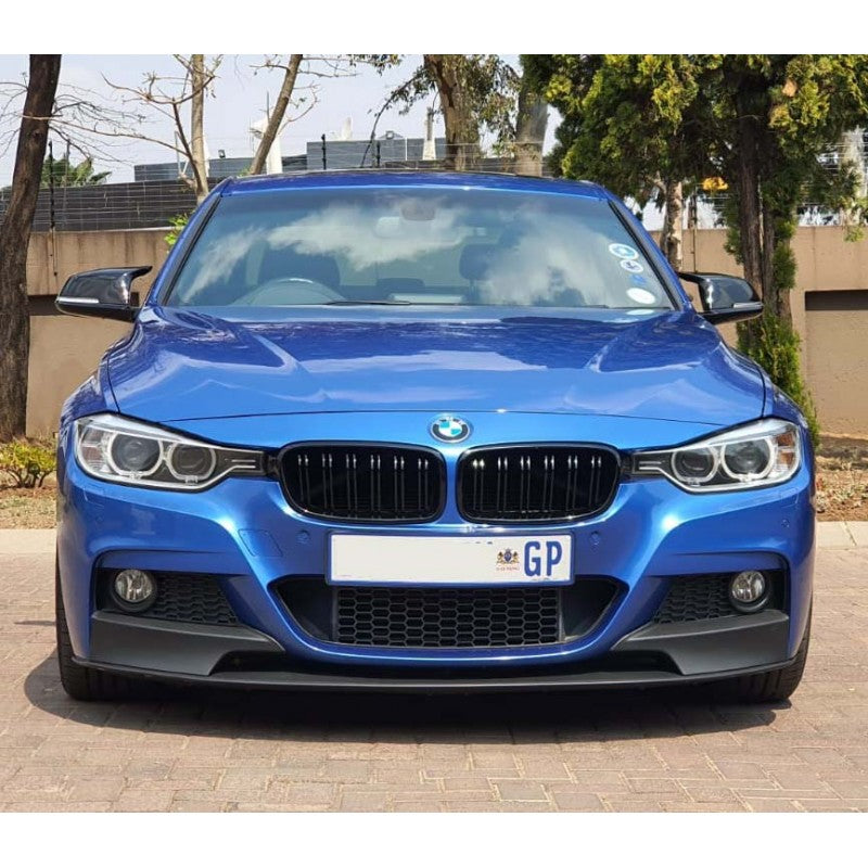 F30 Mtech MP style 1pcs matt black front lip (Goodgo)